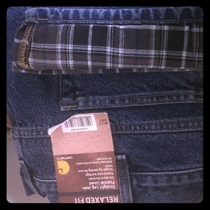 Brand New Carhartt Flannel lined jeans